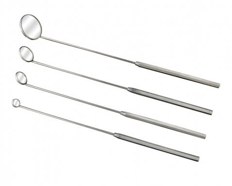 Single-use Stainless Steel Laryngeal Mirrors - DTR Medical DTR Medical