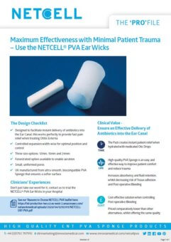 NETCELL Ear Wicks ProFile - DTR Medical DTR Medical